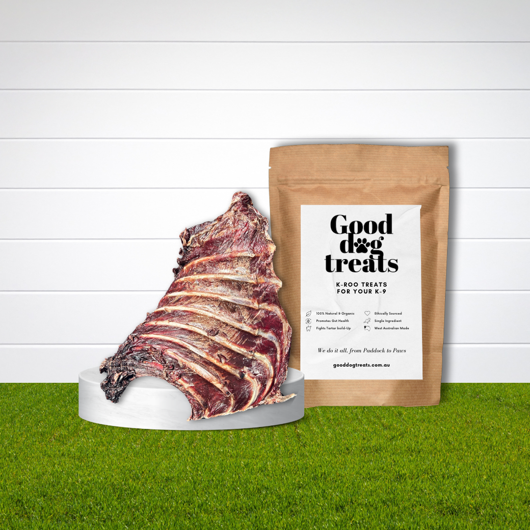 Roo Ribs On The Hop – Good Dog Treats